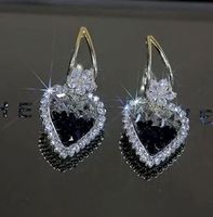 Ohrhänger, Ohrstecker, Modeschmuck, Damen, Herz