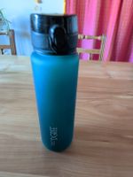 Trinkflasche 720°DGREE blau 1000ml gebrauchter Zustand