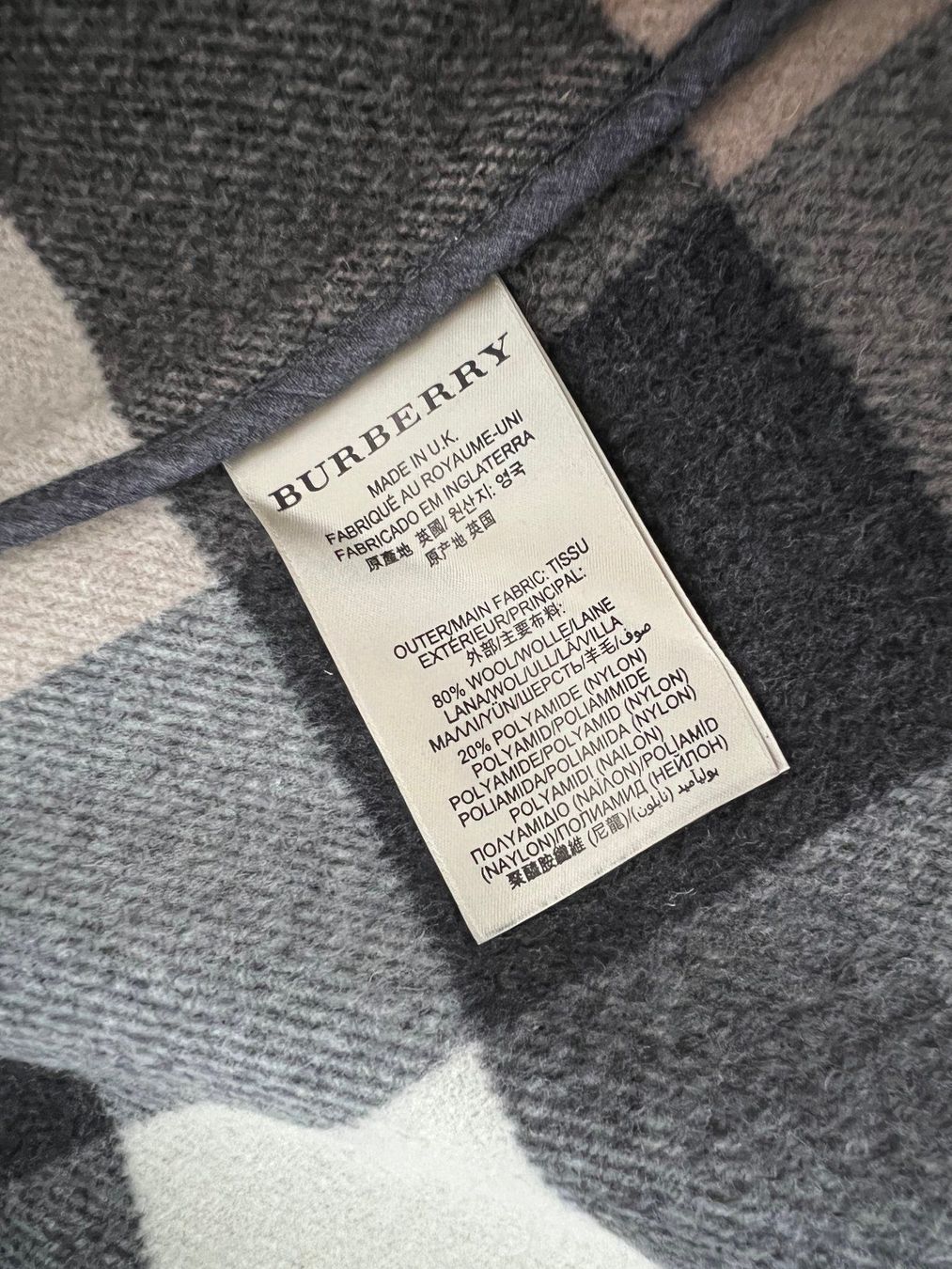 Burberry Cappotti: Manteau BURBERRY gris – Usato da La conversion venduto da Repio 6