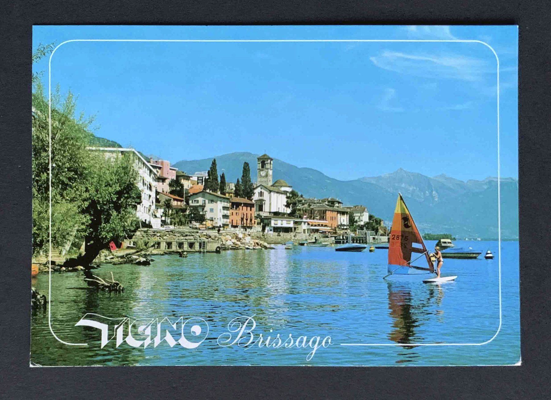 Cartoline postali: AK BRISSAGO Lago Maggiore – Usato da Goldau venduto da artelier1