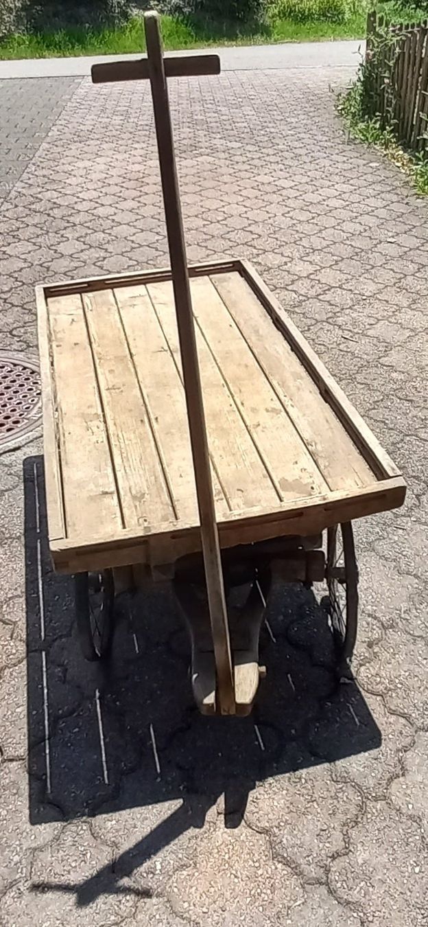 Carrelli di trasporto: Leiterwagen / Bruggenwagen mit Deichsel – Usato da Baar venduto da 2cvbaar 7