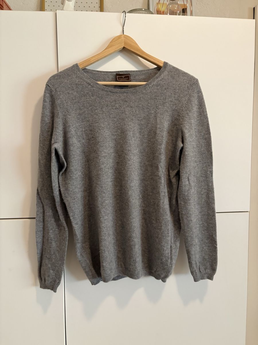 Maglioni & Felpe: Pull Gris Femme 100% Cachemire Taille S – Usato da Pully venduto da kaba07