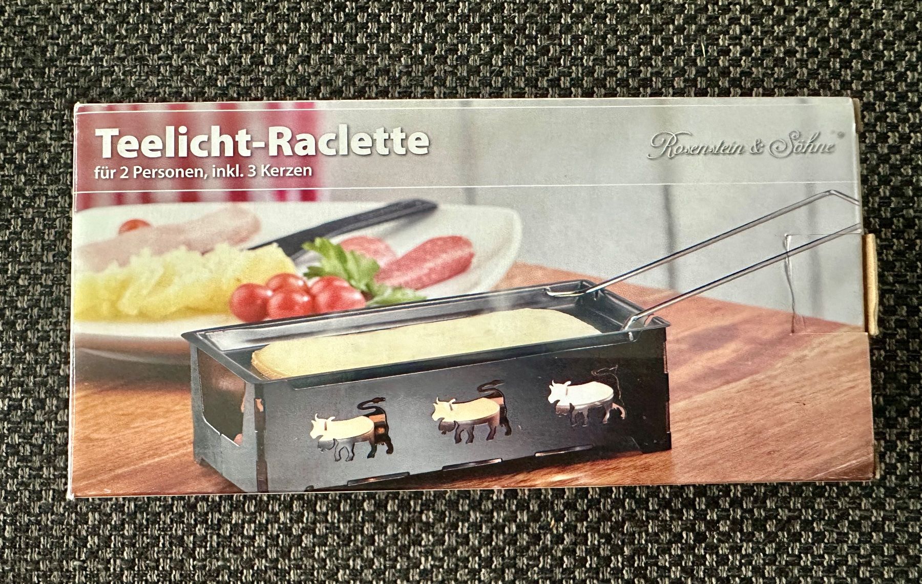 Elettrodomestici da cucina: Teelicht-Raclette von Rosenstein & Söhne – Nuovo e nell'imballaggio originale da Wallbach venduto da paxnic