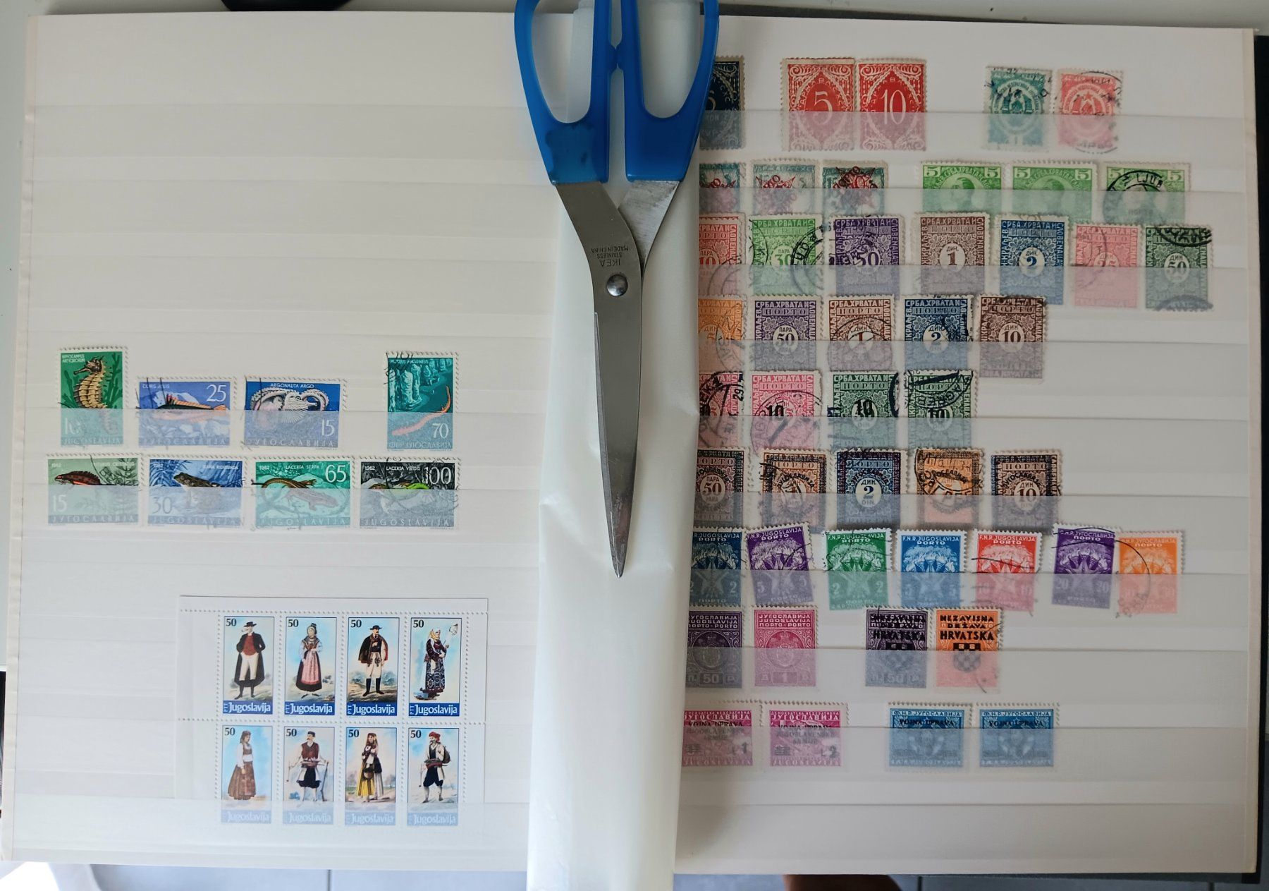 Tutti i francobolli: Jugoslawien Briefmarken Sammlung – Usato da Holderbank AG venduto da DINOS-PHILA 6