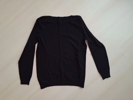 Schwarzer Strickpullover s.oliver, Gr. 36