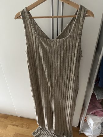 Umstandsoverall, umstandskleid, Beige, Gr M, ungetragen