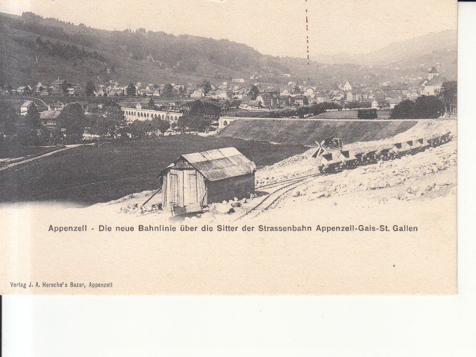 Cartoline postali: Appenzell ca. 1905 – Usato da Bürglen TG venduto da StampGraf