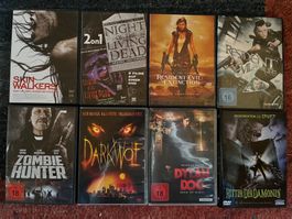 10 x dvd, horor, saw, night of, resident evel