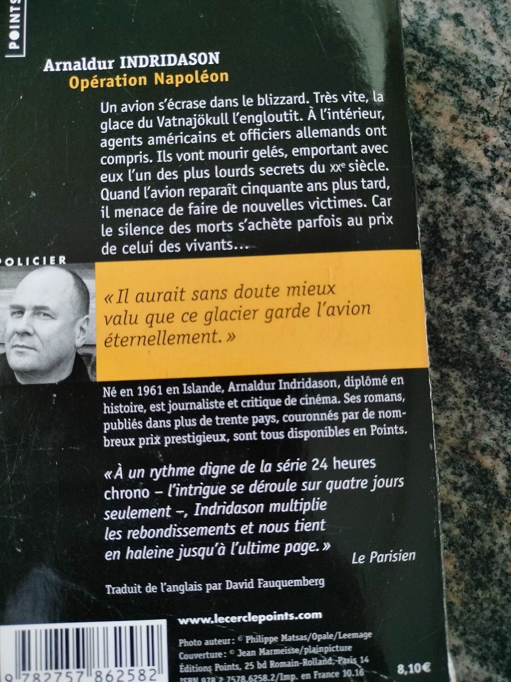 Libri: Opération Napoléon Arnaldur Indridason – Usato da Cortaillod venduto da rozinna 1
