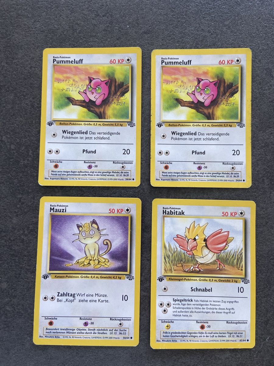 Cartoline: Pokemon Karten 1 Edition – Usato da Niederrohrdorf venduto da andy_s89