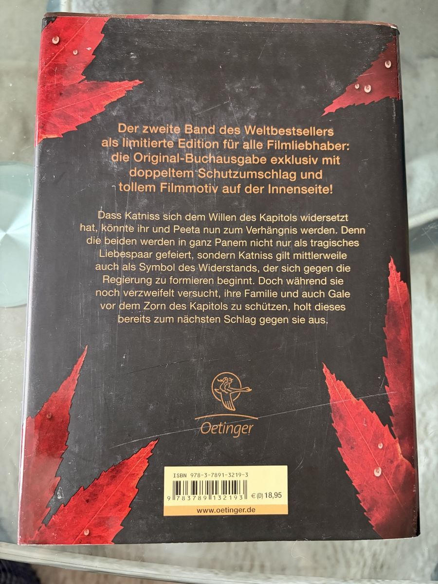 Libri: Die Tribute von Panem 2 - Gefährliche Liebe – Nuovo (secondo la descrizione) da Fehraltorf venduto da NG.Vintage 1