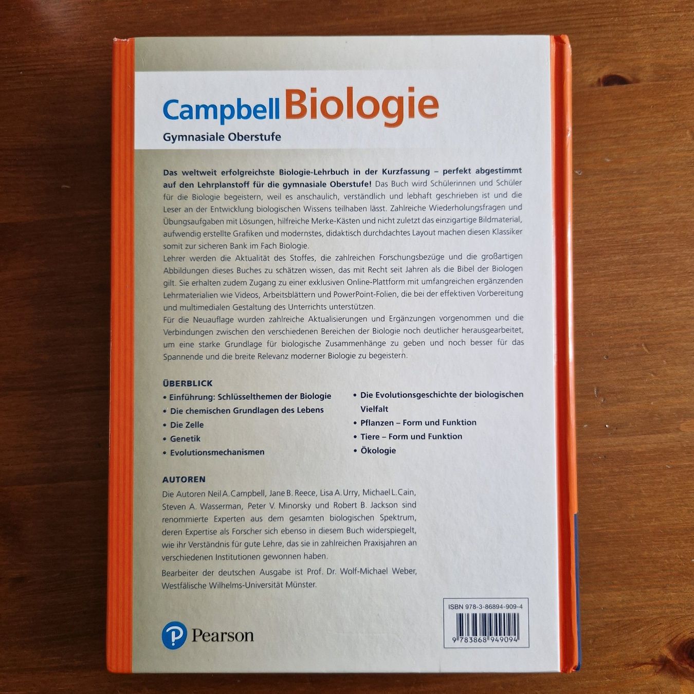 Libri: Campell Biologie – Nuovo (secondo la descrizione) da Muttenz venduto da bebbi523 1