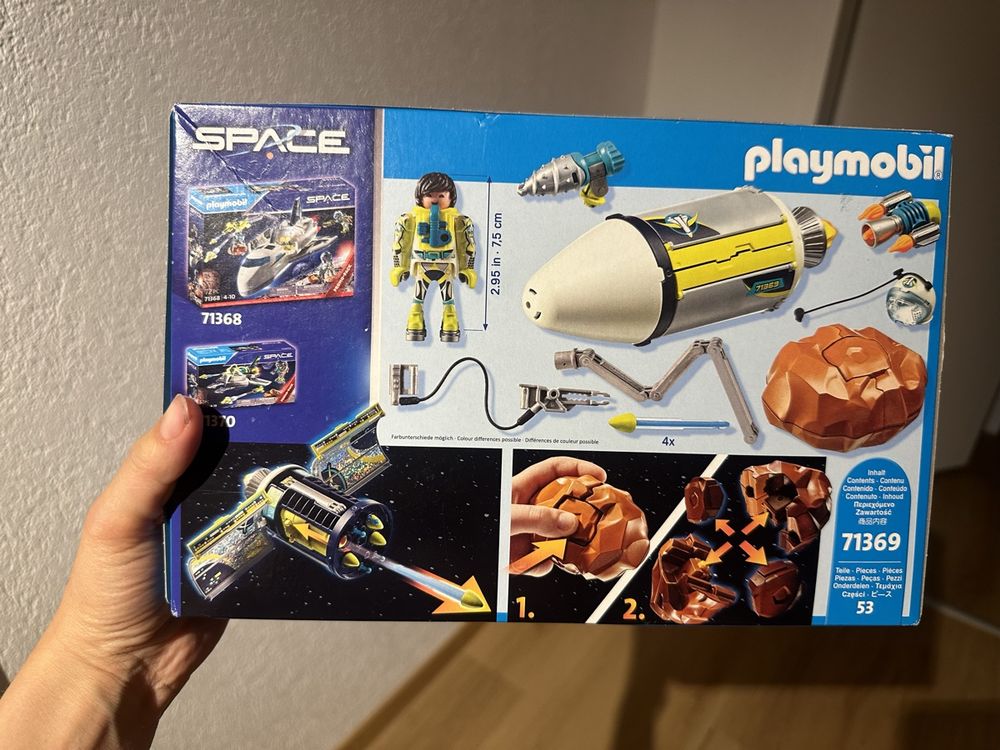 PLAYMOBIL 70991 Duo Pack ESA Astronauta & Robert Giocattolo per Bambini dai 4 Anni