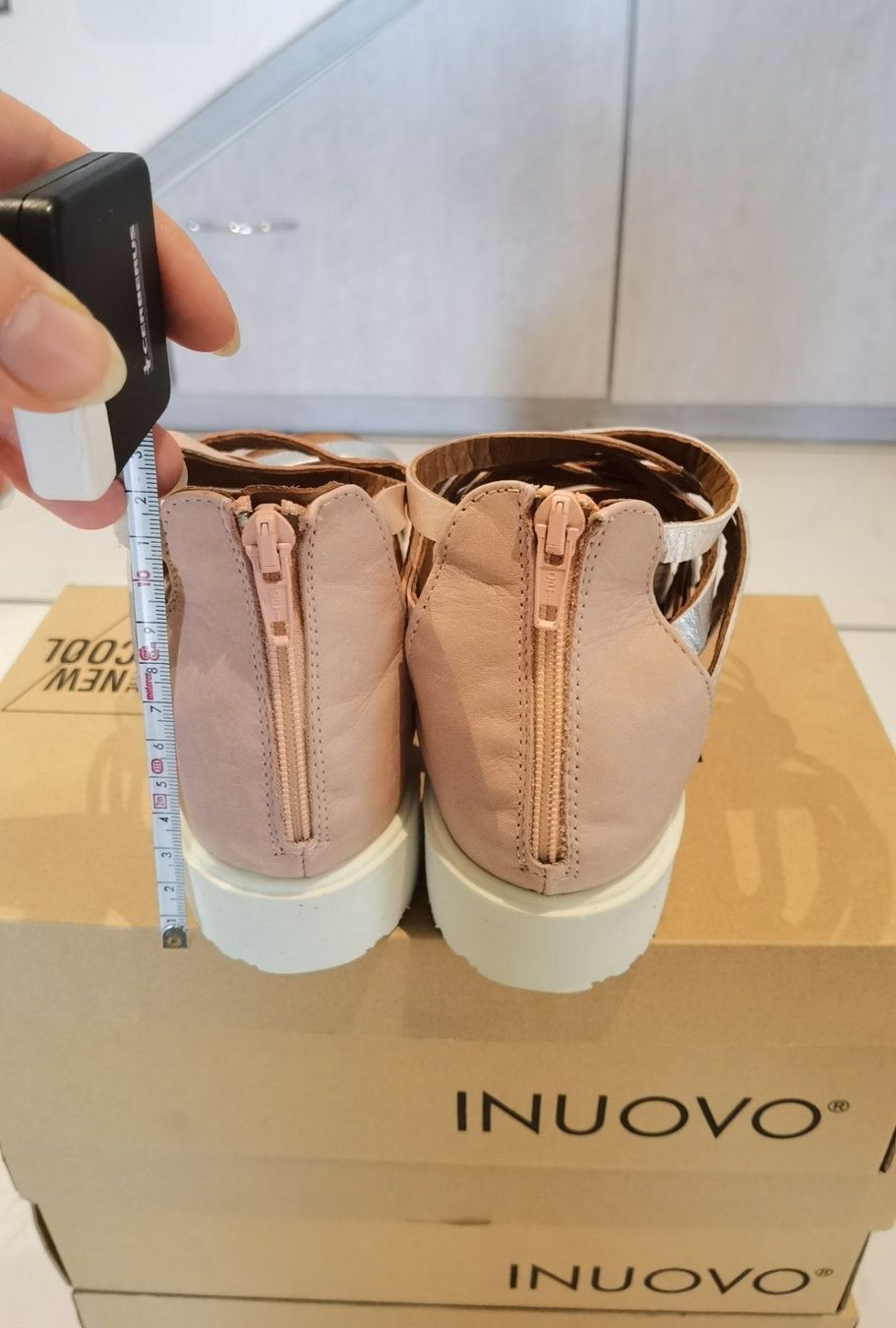 Scarpe da donna: Leder Sandalen Gr. 39 – Nuovo e nell'imballaggio originale da Uerkheim venduto da Justi.y 2