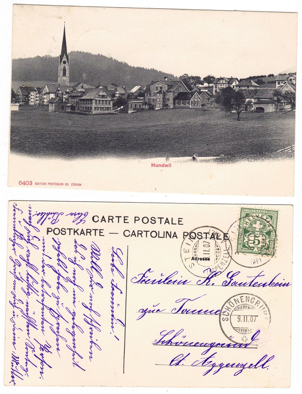 Cartes postales: Hundwil – D'occasion à La Tour-de-Peilz par amjust