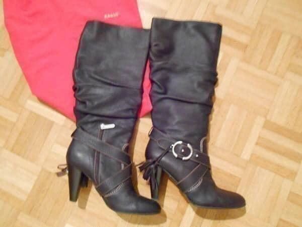Bally Scarpe da donna: Bally Stiefel Leder Gr.40 Dunkelbraun – Nuovo (secondo la descrizione) da Frenkendorf venduto da Minachi 7