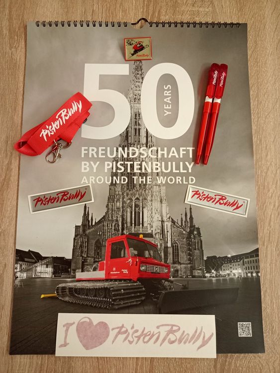 Pistenbully 50 jahre Freundschaft Bild Kalender Kaufen auf Ricardo