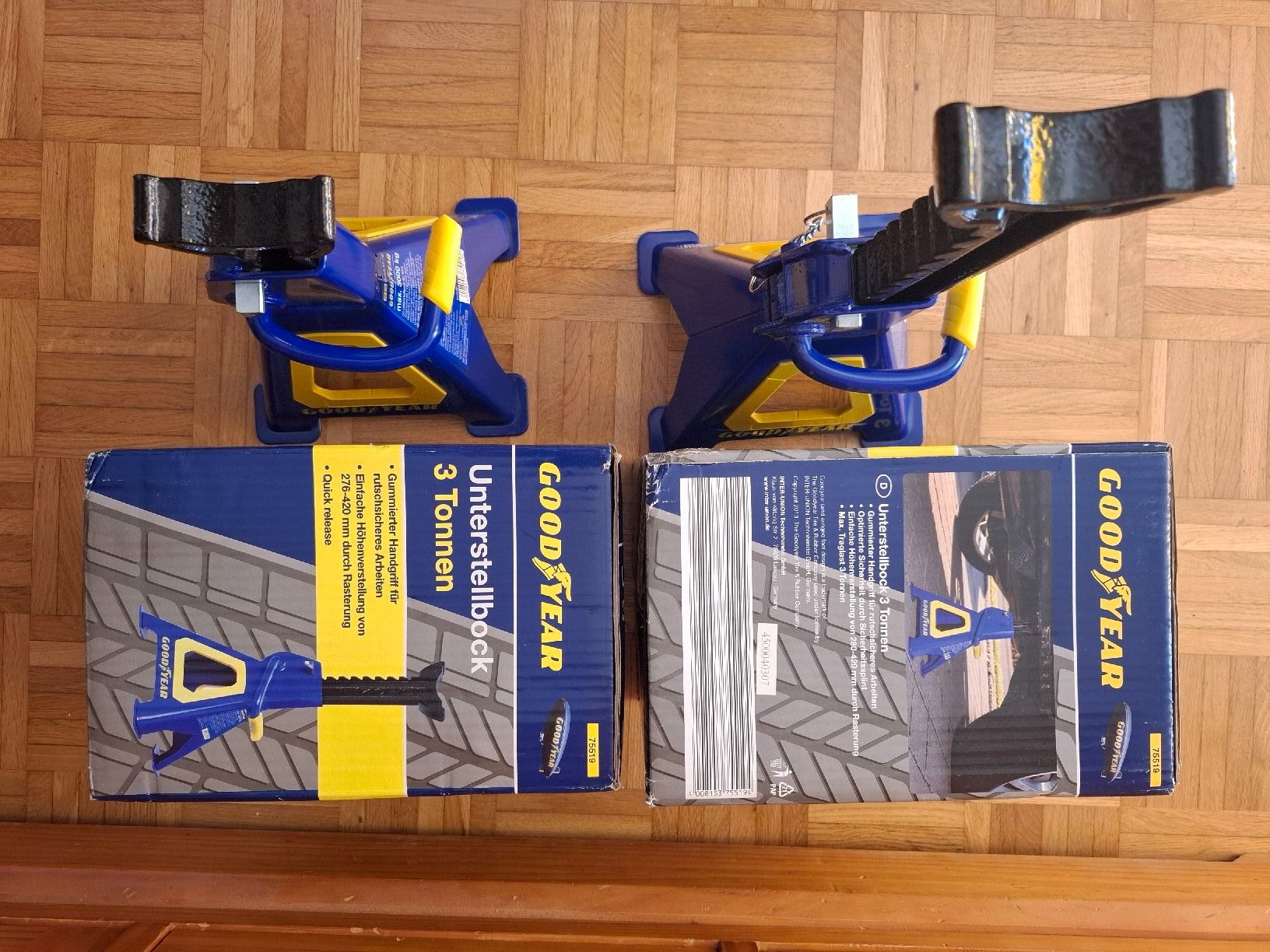 Goodyear Tutti gli attrezzi: 2 x Unterstellbock 3T Goodyear NEU – Nuovo e nell'imballaggio originale da Moutier venduto da Carambaaa 8