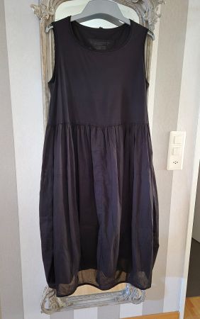 NEU leichtes Ballon Kleid, RUNDHOLZ Black Gr. L