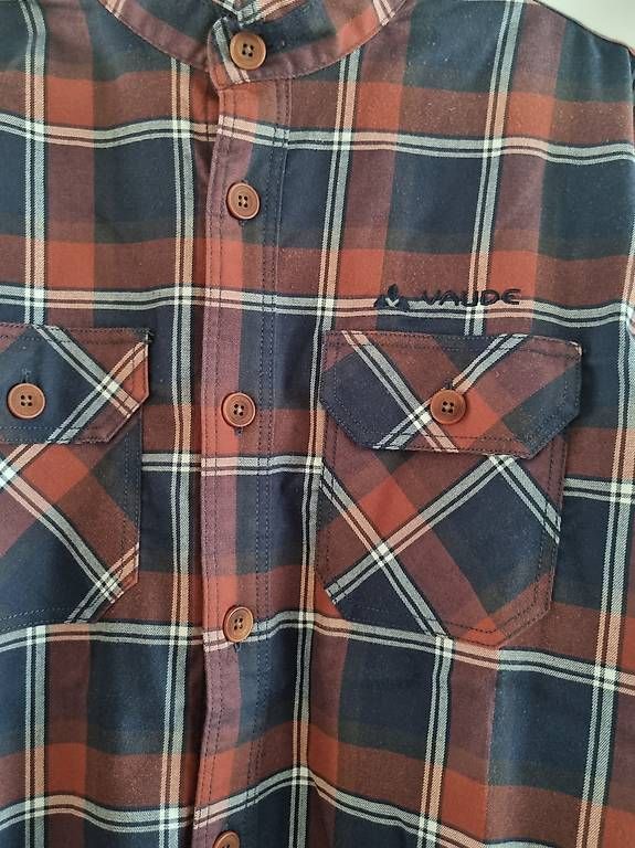 Camicie: Vaude Kariertes Wanderhemd lang – Usato da Schlieren venduto da svex87 1