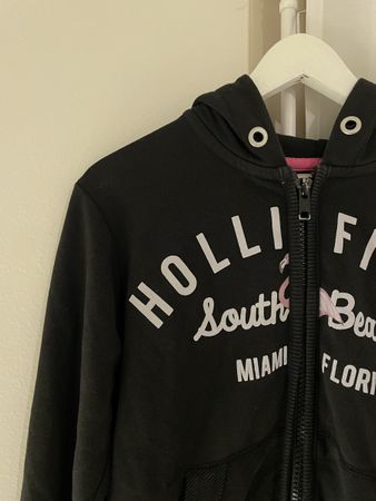 Sweat à capuche Hollister noir - Medium
