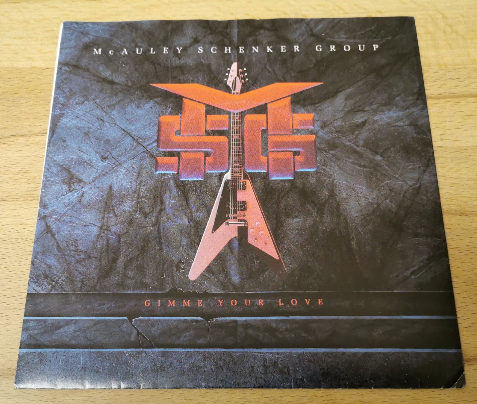 Dischi in vinile: MSG Gimme your love 7" Single Michael Schenker UFO Scorpions – Usato da Münchwilen TG venduto da Swb