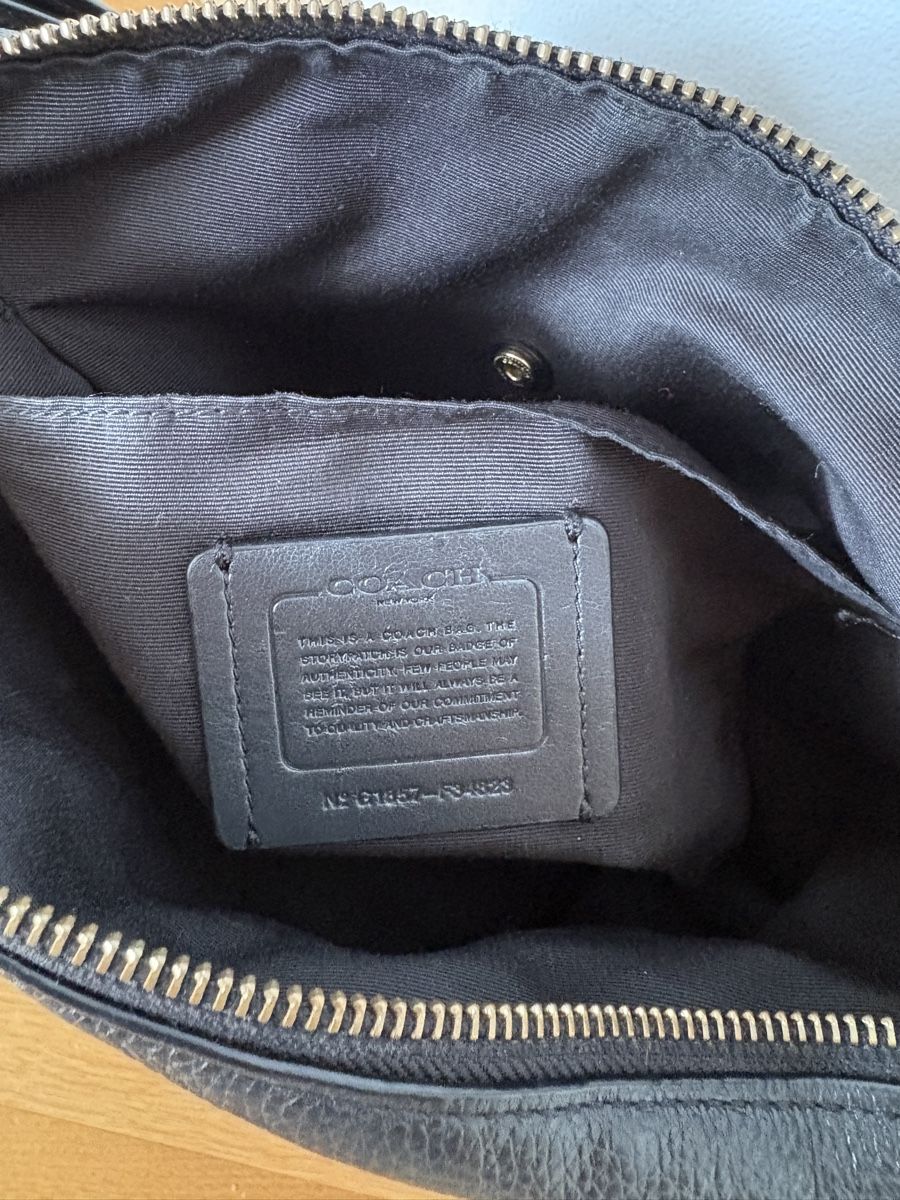Taschen: COACH Black Leather Bag  – Gebraucht aus Zürich von chj_57pl 3