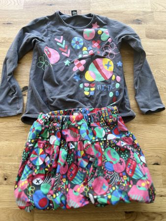 Set Jupe und Langarm Shirt Gr. 104 mädchen Tuc Tuc