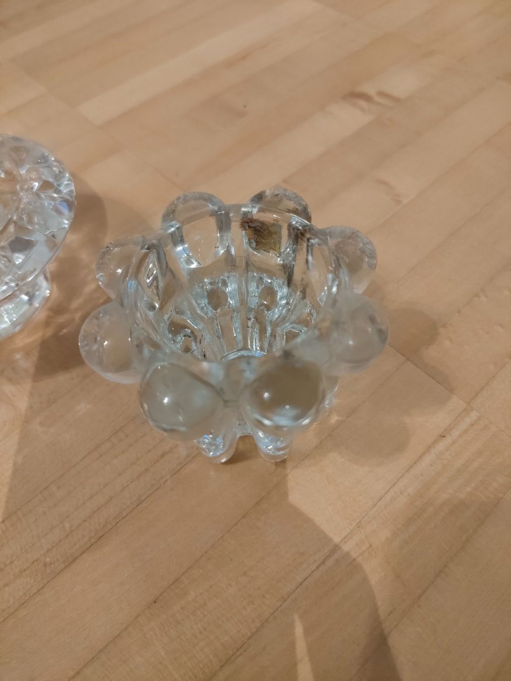 Portacandele: Kerzenhalter - Glas - 2 Stk – Usato da Wiesendangen venduto da s_er 2