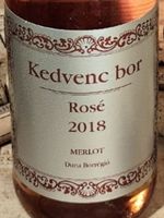 Kédvenc bor Rosé Merlot 2018 Rarität!
