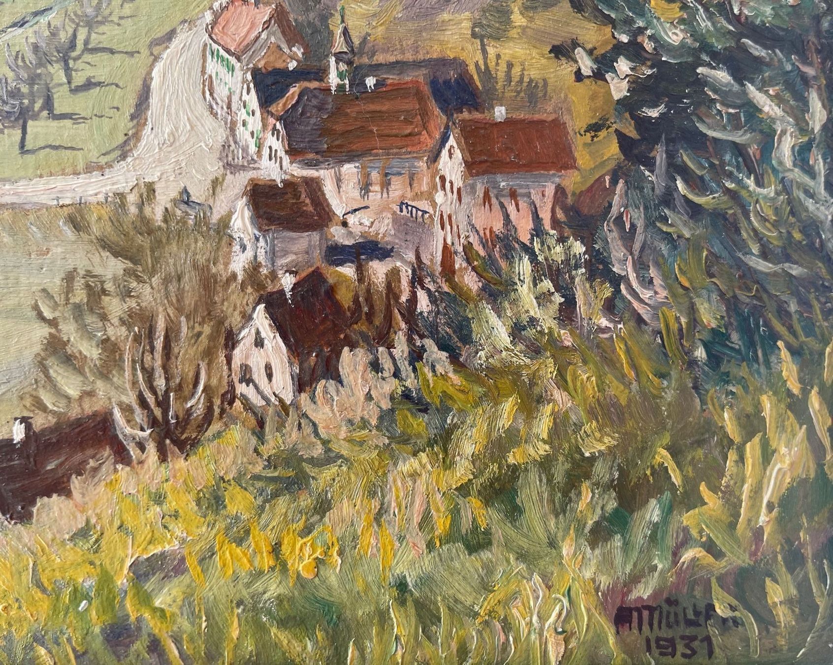 Gemälde: Müller Eduard (1879-1952) – Gebraucht aus Grosshöchstetten von Perle1951 2