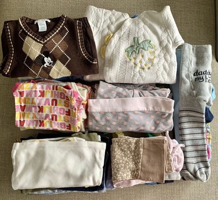 Baby Clothing Bundle, size 62, 47 pieces, for winter autumn