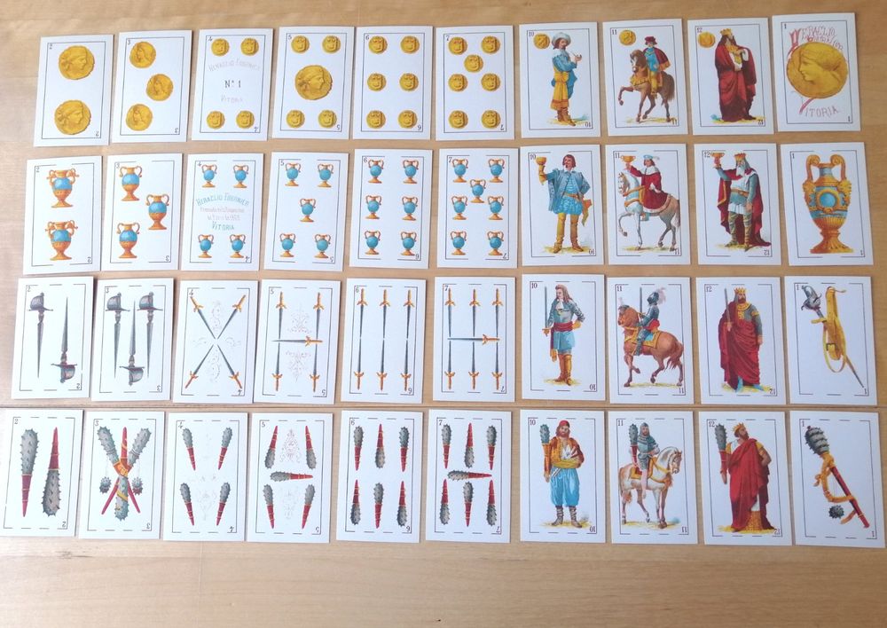 Dal Negro Jeu de Cartes regionale Piacentine 40 Cartes 100% Plastique - 015003 Multicolore