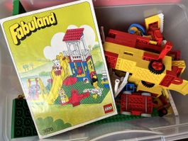 Lego Fabuland Set mit diversen alten Steinen