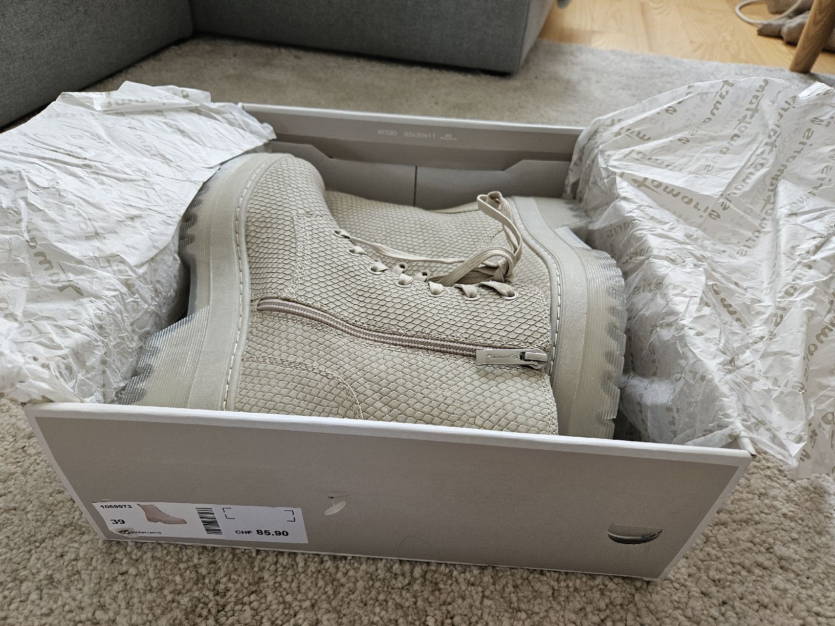 Tamaris Scarpe da donna: Tamaris Stiefelette , Gr. 39, Neu – Nuovo e nell'imballaggio originale da Ruswil venduto da agn_pcz9 4