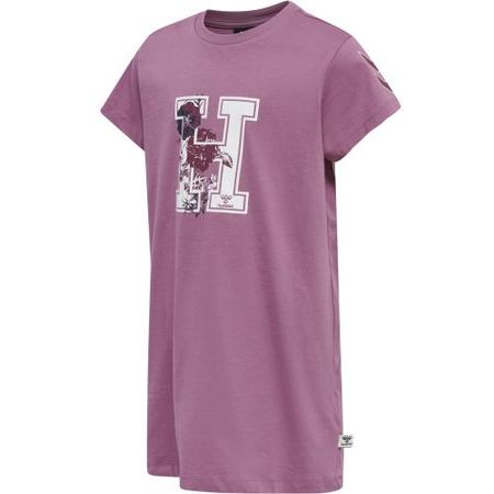Hummel Hmlarchitecture T-Shirt Dress S/S - bordeaux (Grö...