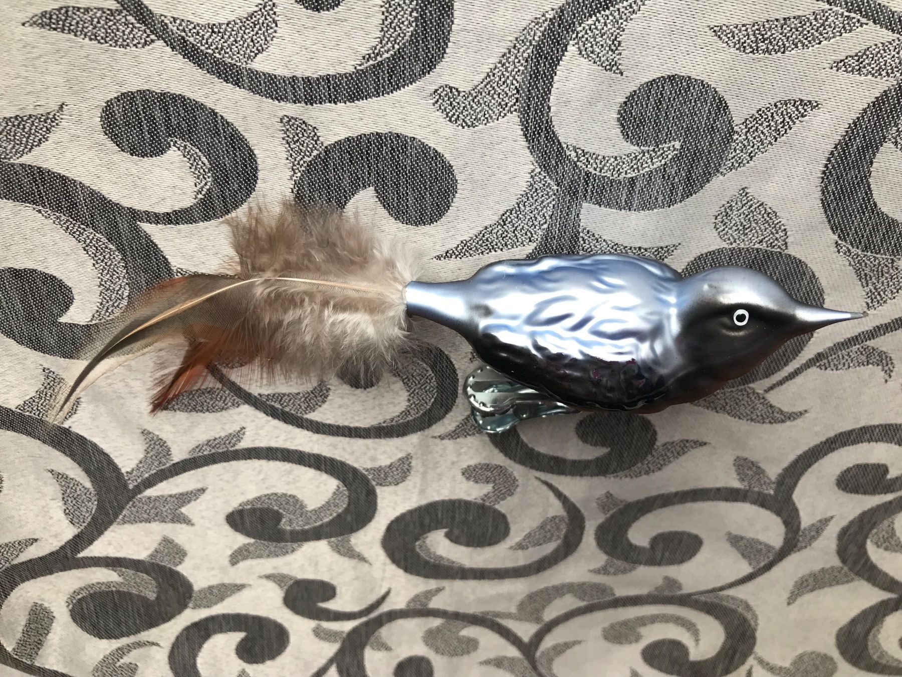 Tutte le decorazioni: Kleiber Vogel Christbaumschmuck – Nuovo e nell'imballaggio originale da Alpnach Dorf venduto da marvo 1