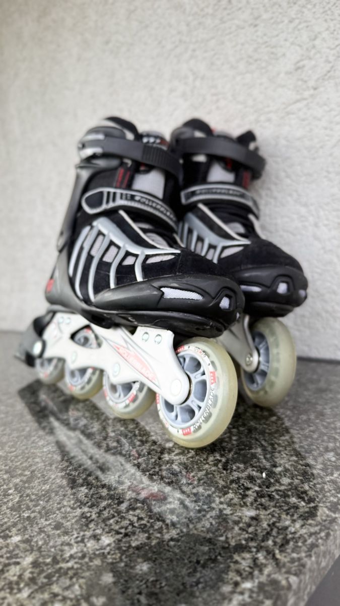 Pattini in linea & Pattini a rotelle: Rollerblade PFS Training Inline Skates Gr. 42 – Usato da Uetendorf venduto da MikeyD