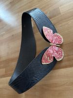 Gürtel mit Schmetterling Schnalle