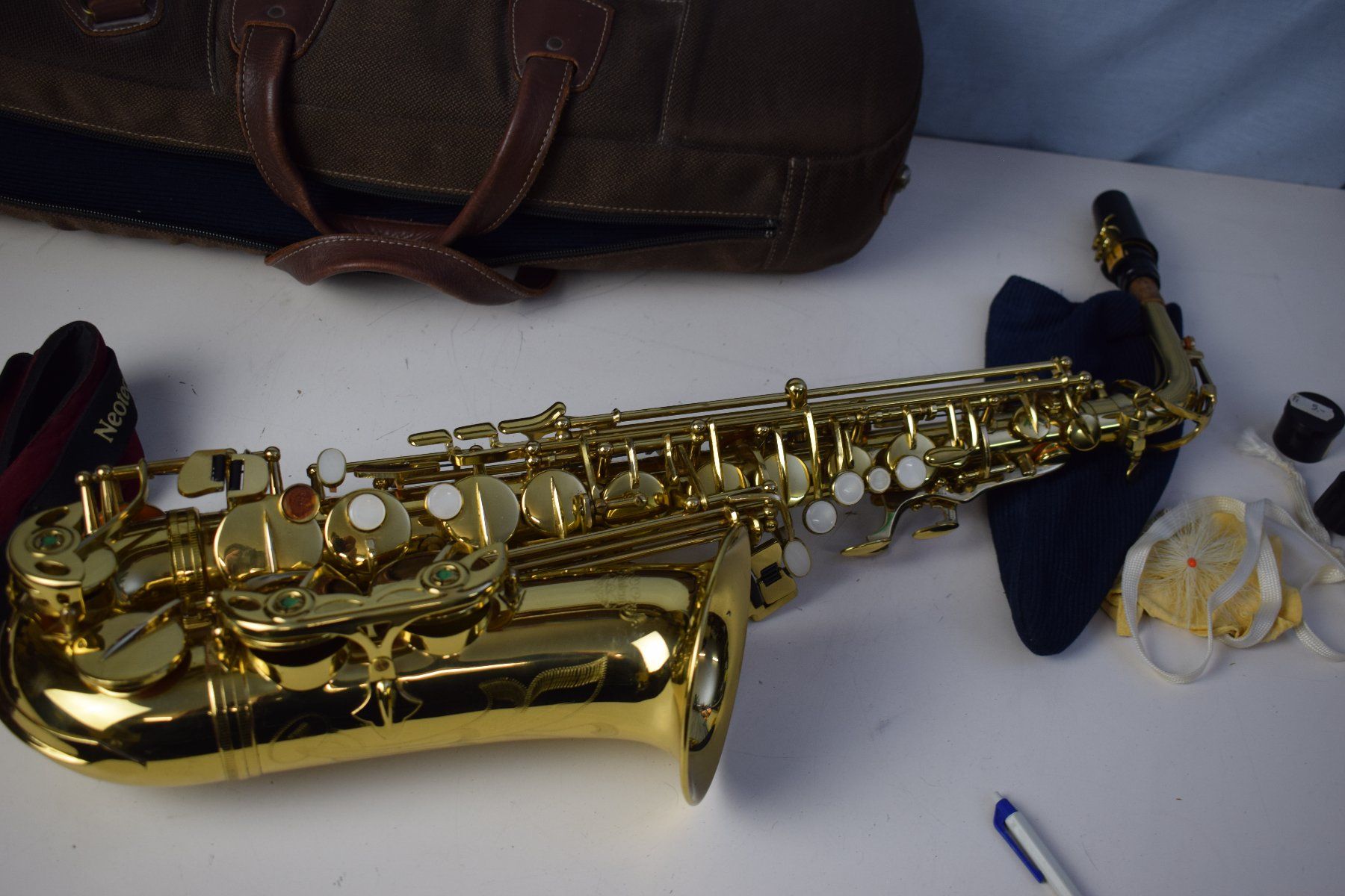 Strumenti musicali: Alto saxophon Salem Nr. 1 – Usato da Zürich venduto da baumusik 3