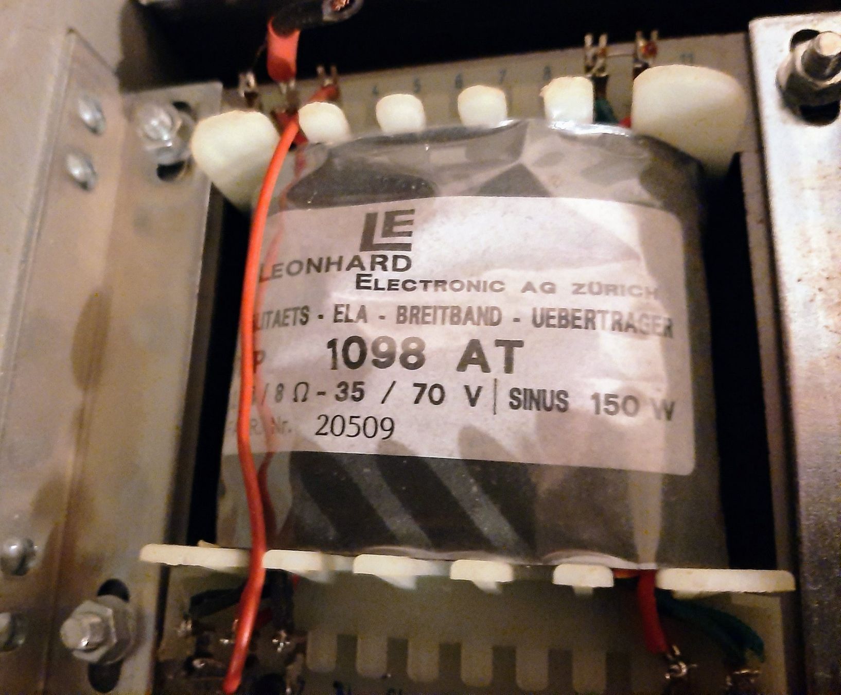Componenti elettronici: professionelle Audio Leistungs-Transformatoren 100 VOLT – Nuovo (secondo la descrizione) da Zürich venduto da Zurich 9