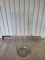 Schöne Glasvase zylindrisch ca. 65cm hoch