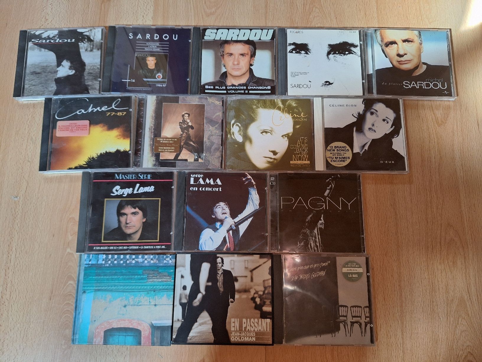 CDs: 15 Cd chanson française – Gebraucht aus Genolier von Antoine30