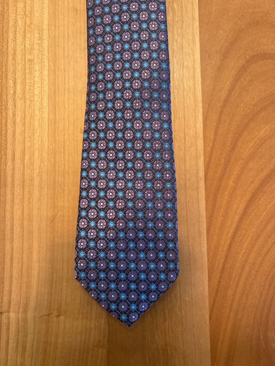 Cravatte: Elegante Herren-Krawatte Blau/Violett – Nuovo (secondo la descrizione) da Luzern venduto da Leuchtenstadt23 1