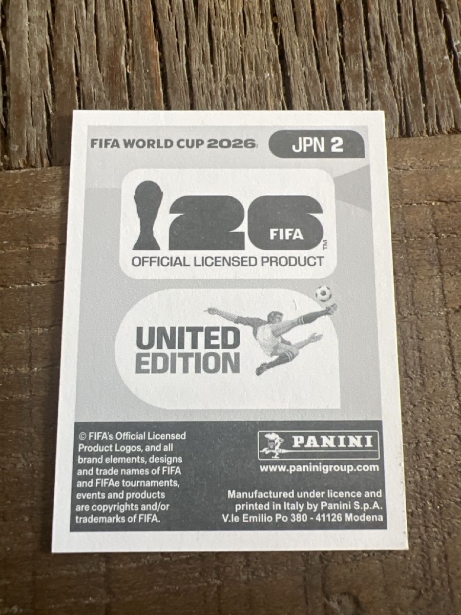 Panini Sammelbilder & Trading cards: JPN 2 – Neu (gemäss Beschreibung) aus Balsthal von pas_6qqf