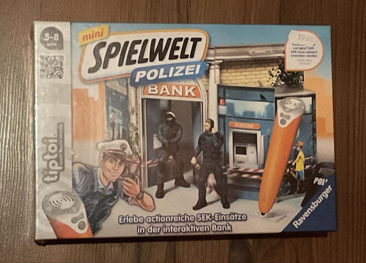 Tiptoi Giochi: Tiptoi Mini Spielwelt Polizei, Neu – Nuovo e nell'imballaggio originale da Buchs AG venduto da Yuca01