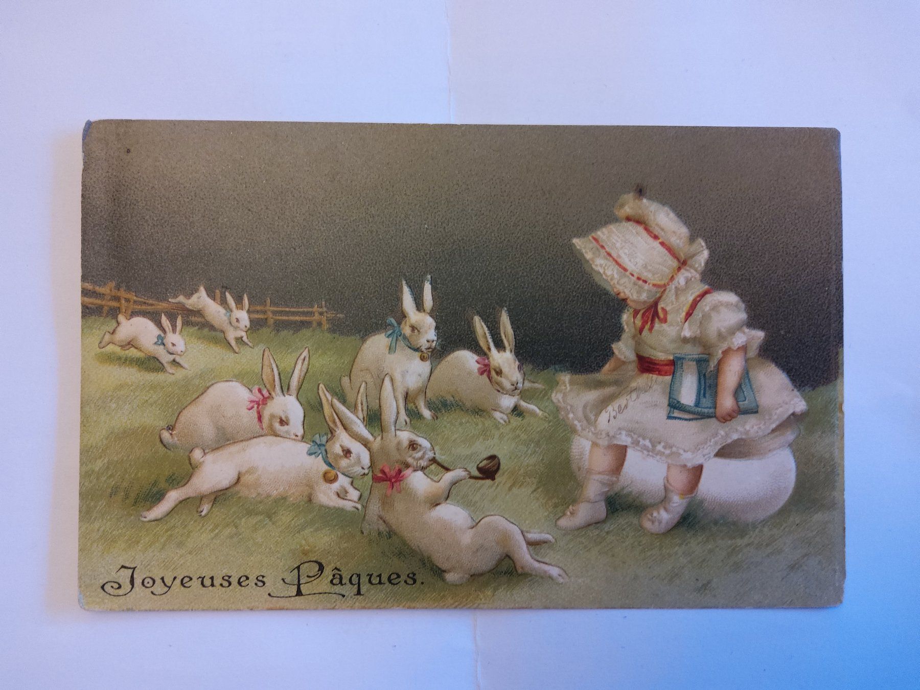 Cartoline postali: Ostern Prägelitho 1907 – Usato da Bischofszell venduto da Joachim-115