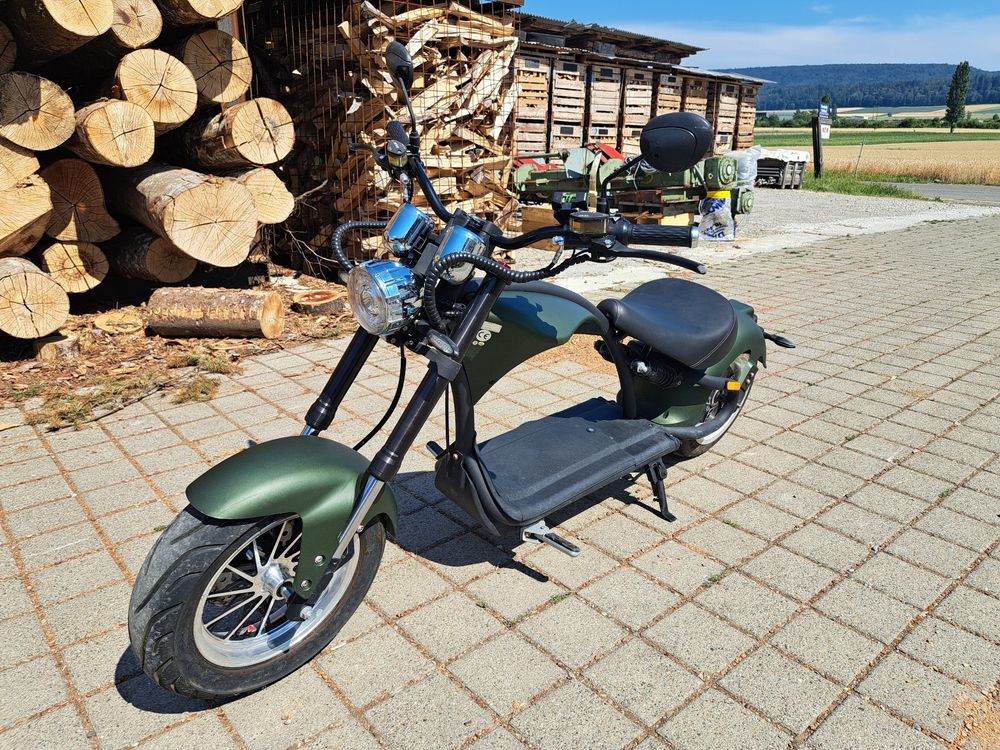 Mangosteen 45km/h M1P E-Chopper Arrow frisiert Lieferung (Gebraucht) in ...