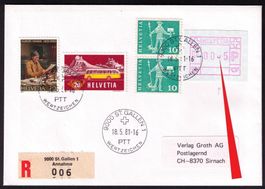 ATM 3_Abart "JUSTIERFEHLER Variante 2"__00u5__R-Brief 1981 !