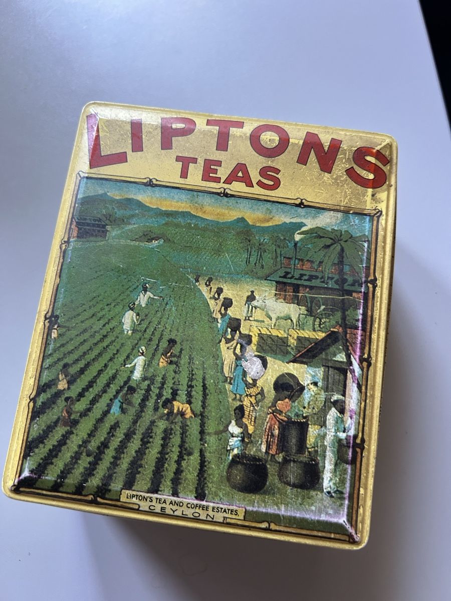 Altro per la casa: Boîte à thé Lipton Vintage décor Plantation Ceylan – Usato da Thierrens venduto da Bigla